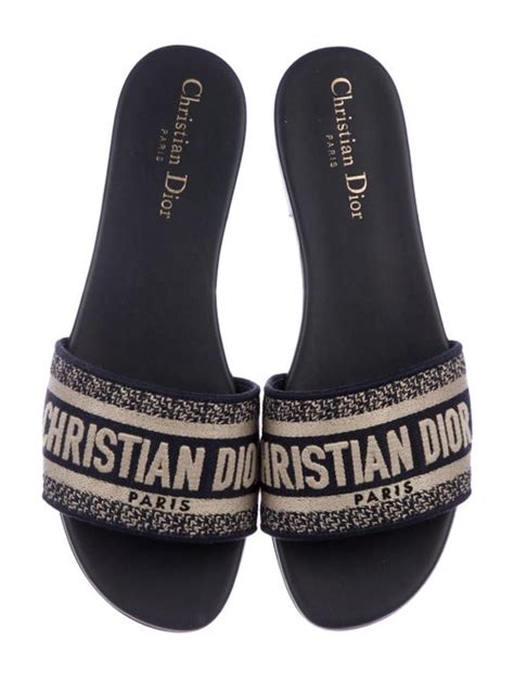 christian dior aliders|Christian Dior sliders women.